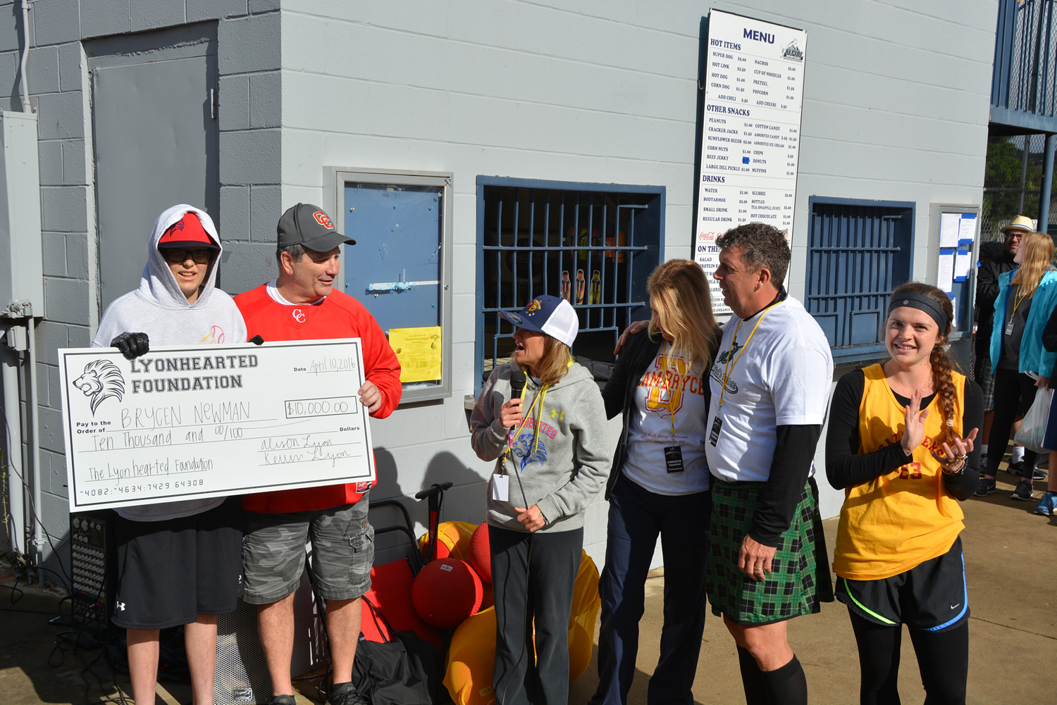 No donation is too large or too small Pediatric Brain Cancer Donation